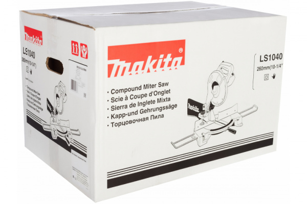 Торцовочная пила MAKITA LS1040 260х30 мм, 1650 Вт