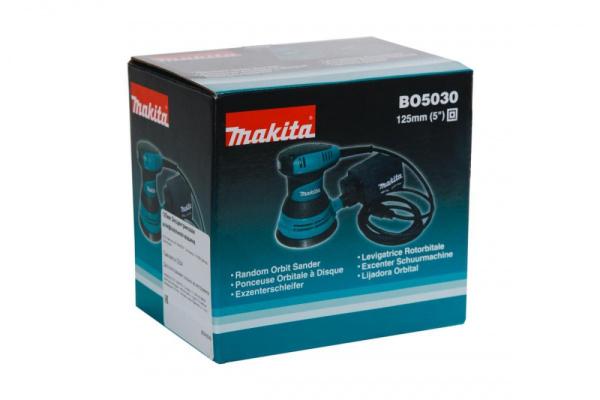 Эксцентриковая шлифовальная машина MAKITA ВО5030 125 мм, 300 Вт