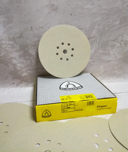 Круг шлифовальный Klingspor PS 33 CK 8 отверстий 225х22 P240