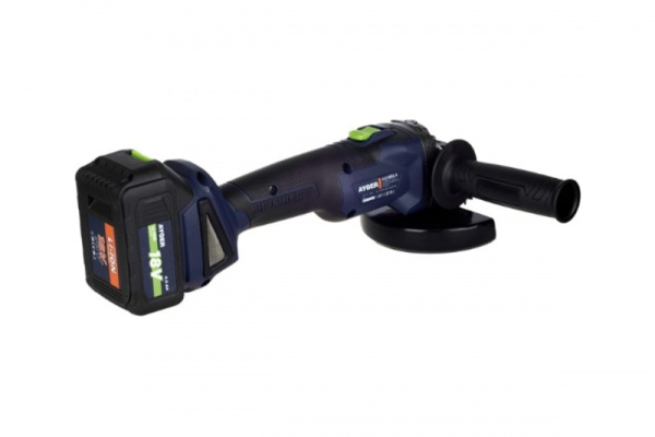 Угловая шлифовальная машина аккумуляторная AYGER 125 мм, AG18BL4