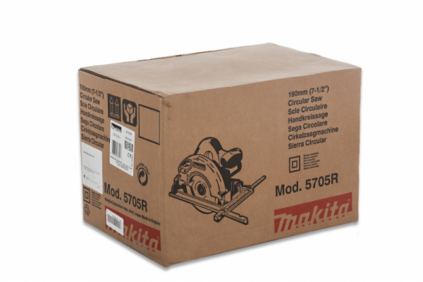 Дисковая пила MAKITA 5705R 190х30 мм, 1400 Вт