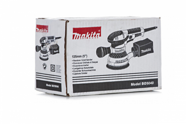 Эксцентриковая шлифовальная машина MAKITA ВО5040 125 мм, 300 Вт